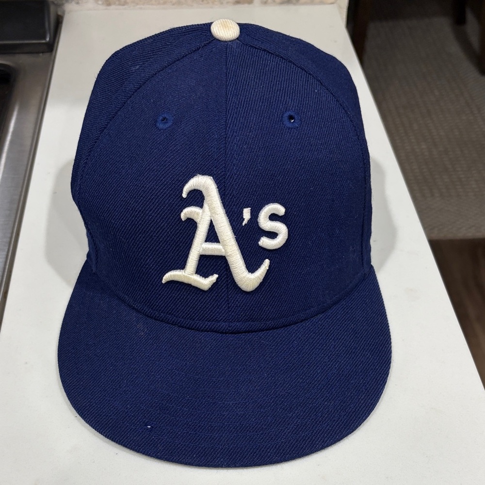 A’s New Era Royal Blue 59FIFTY Fitted Cap